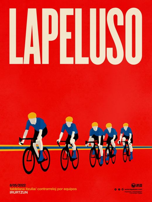 Cartel de LAPELUSO 2022, contrarreloj por equipos
